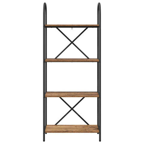 vidaXL Bookshelf Old wood 60 x 30 x 146 cm Engineered wood