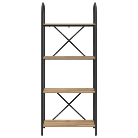 vidaXL Bookshelf Artisan oak 60 x 30 x 146 cm Engineered wood