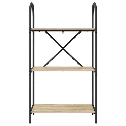 vidaXL Bookshelf Sonoma oak 60 x 30 x 109 cm Engineered wood