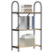 vidaXL Bookshelf Sonoma oak 60 x 30 x 109 cm Engineered wood