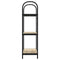 vidaXL Bookshelf Sonoma oak 60 x 30 x 109 cm Engineered wood