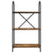 vidaXL Bookshelf Smoked oak 60 x 30 x 109 cm Engineered wood