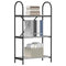 vidaXL Bookshelf Grey sonoma 60 x 30 x 109 cm Engineered wood
