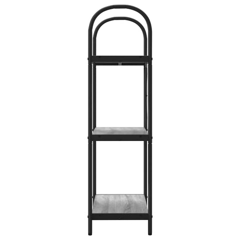 vidaXL Bookshelf Grey sonoma 60 x 30 x 109 cm Engineered wood