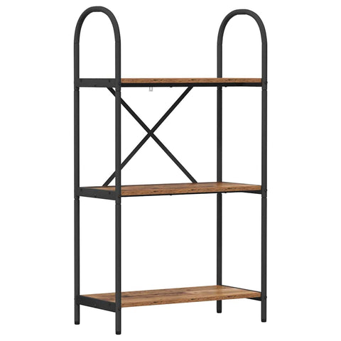 vidaXL Bookshelf Old wood 60 x 30 x 109 cm Engineered wood