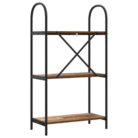 vidaXL Bookshelf Old wood 60 x 30 x 109 cm Engineered wood
