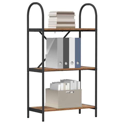 vidaXL Bookshelf Old wood 60 x 30 x 109 cm Engineered wood