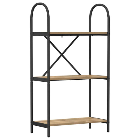 vidaXL Bookshelf Artisan oak 60 x 30 x 109 cm Engineered wood