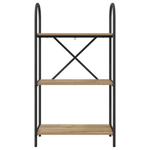 vidaXL Bookshelf Artisan oak 60 x 30 x 109 cm Engineered wood
