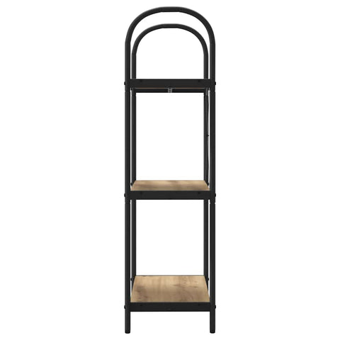 vidaXL Bookshelf Artisan oak 60 x 30 x 109 cm Engineered wood