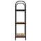 vidaXL Bookshelf Artisan oak 60 x 30 x 109 cm Engineered wood