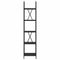 vidaXL Bookshelf Black oak 40 x 30 x 183 cm Engineered wood