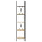 vidaXL Bookshelf Sonoma oak 40 x 30 x 183 cm Engineered wood