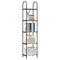 vidaXL Bookshelf Sonoma oak 40 x 30 x 183 cm Engineered wood