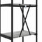 vidaXL Bookshelf Grey sonoma 40 x 30 x 183 cm Engineered wood