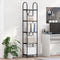 vidaXL Bookshelf Grey sonoma 40 x 30 x 183 cm Engineered wood