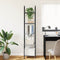 vidaXL Bookshelf Grey sonoma 40 x 30 x 183 cm Engineered wood