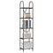 vidaXL Bookshelf Old wood 40 x 30 x 183 cm Engineered wood