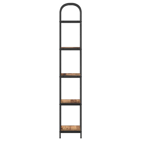 vidaXL Bookshelf Old wood 40 x 30 x 183 cm Engineered wood