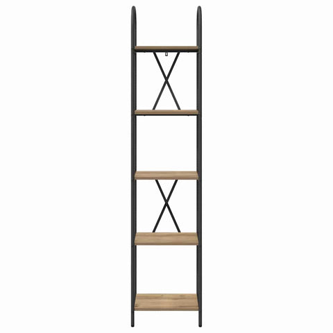 vidaXL Bookshelf Artisan oak 40 x 30 x 183 cm Engineered wood
