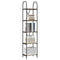 vidaXL Bookshelf Artisan oak 40 x 30 x 183 cm Engineered wood