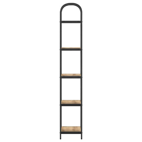 vidaXL Bookshelf Artisan oak 40 x 30 x 183 cm Engineered wood
