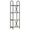 vidaXL Bookshelf Sonoma oak 40 x 30 x 146 cm Engineered wood