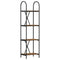 vidaXL Bookshelf Smoked oak 40 x 30 x 146 cm Engineered wood