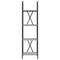 vidaXL Bookshelf Grey sonoma 40 x 30 x 146 cm Engineered wood