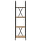 vidaXL Bookshelf Artisan oak 40 x 30 x 146 cm Engineered wood