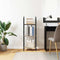 vidaXL Bookshelf Sonoma oak 40 x 30 x 109 cm Engineered wood
