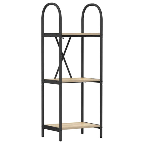 vidaXL Bookshelf Sonoma oak 40 x 30 x 109 cm Engineered wood