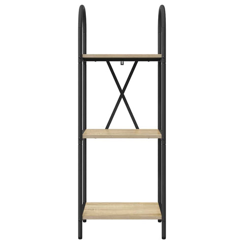 vidaXL Bookshelf Sonoma oak 40 x 30 x 109 cm Engineered wood
