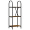vidaXL Bookshelf Smoked oak 40 x 30 x 109 cm Engineered wood