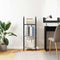 vidaXL Bookshelf Grey sonoma 40 x 30 x 109 cm Engineered wood