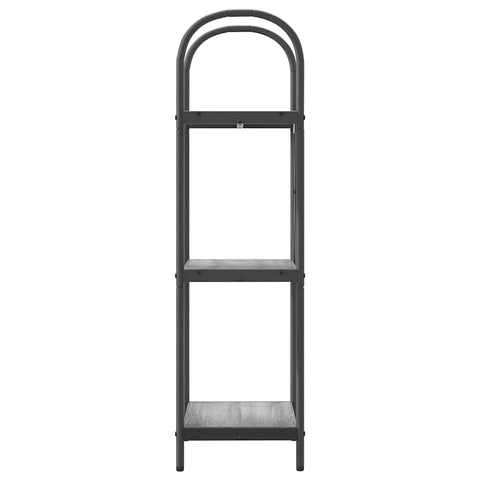 vidaXL Bookshelf Grey sonoma 40 x 30 x 109 cm Engineered wood