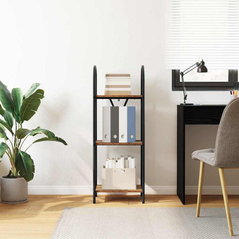 vidaXL Bookshelf Old wood 40 x 30 x 109 cm Engineered wood