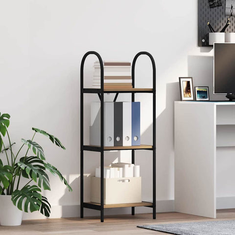 vidaXL Bookshelf Artisan oak 40 x 30 x 109 cm Engineered wood