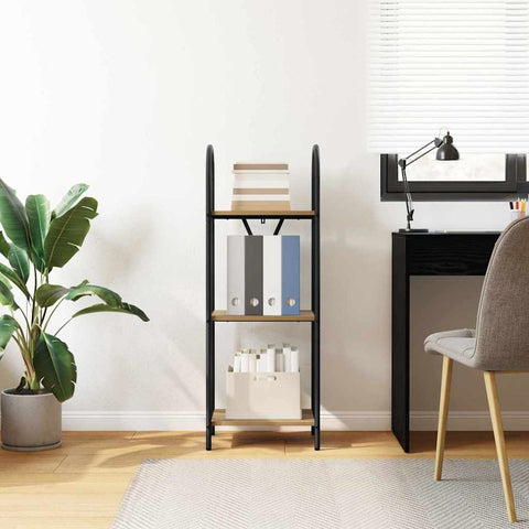 vidaXL Bookshelf Artisan oak 40 x 30 x 109 cm Engineered wood