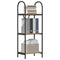 vidaXL Bookshelf Artisan oak 40 x 30 x 109 cm Engineered wood