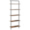 vidaXL Bookshelf Smoked oak 60 x 24 x 168 cm Engineered wood