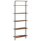vidaXL Bookshelf Smoked oak 60 x 24 x 168 cm Engineered wood