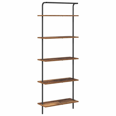 vidaXL Bookshelf Old wood 60 x 24 x 168 cm Engineered wood