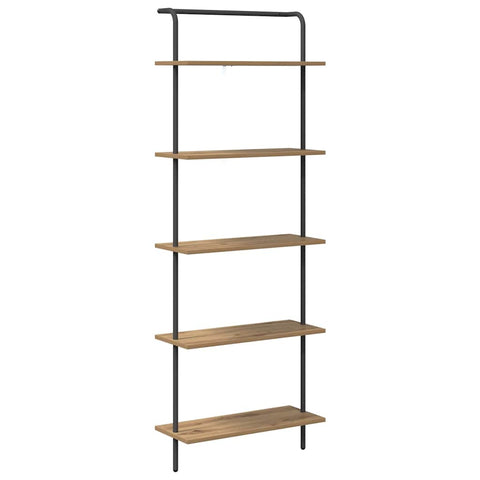 vidaXL Bookshelf Artisan oak 60 x 24 x 168 cm Engineered wood