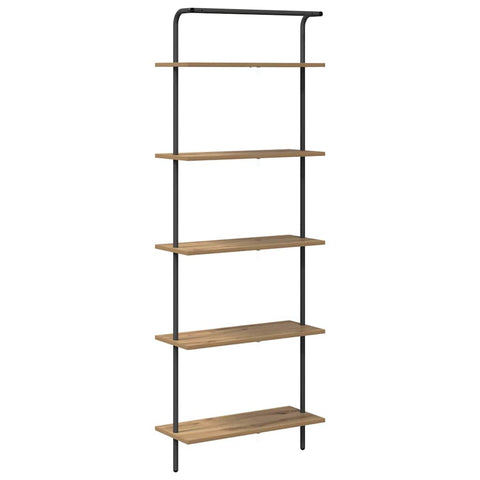 vidaXL Bookshelf Artisan oak 60 x 24 x 168 cm Engineered wood