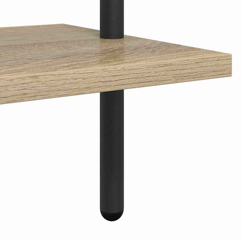 vidaXL Bookshelf Sonoma oak 60 x 24 x 203 cm Engineered wood