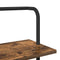 vidaXL Bookshelf Smoked oak 60 x 24 x 203 cm Engineered wood