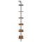 vidaXL Bookshelf Smoked oak 60 x 24 x 203 cm Engineered wood