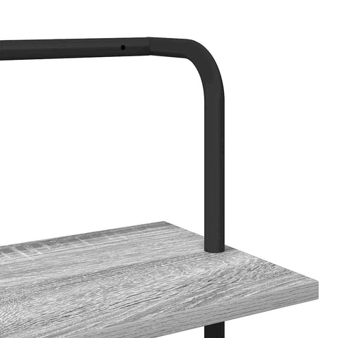 vidaXL Bookshelf Grey sonoma 60 x 24 x 203 cm Engineered wood