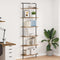 vidaXL Bookshelf Old wood 60 x 24 x 203 cm Engineered wood
